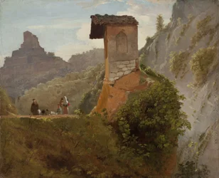 Esquisse pour la Chapelle de la Vierge à Subiaco, 1830